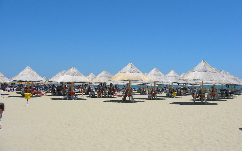 La spiaggia di Pescara