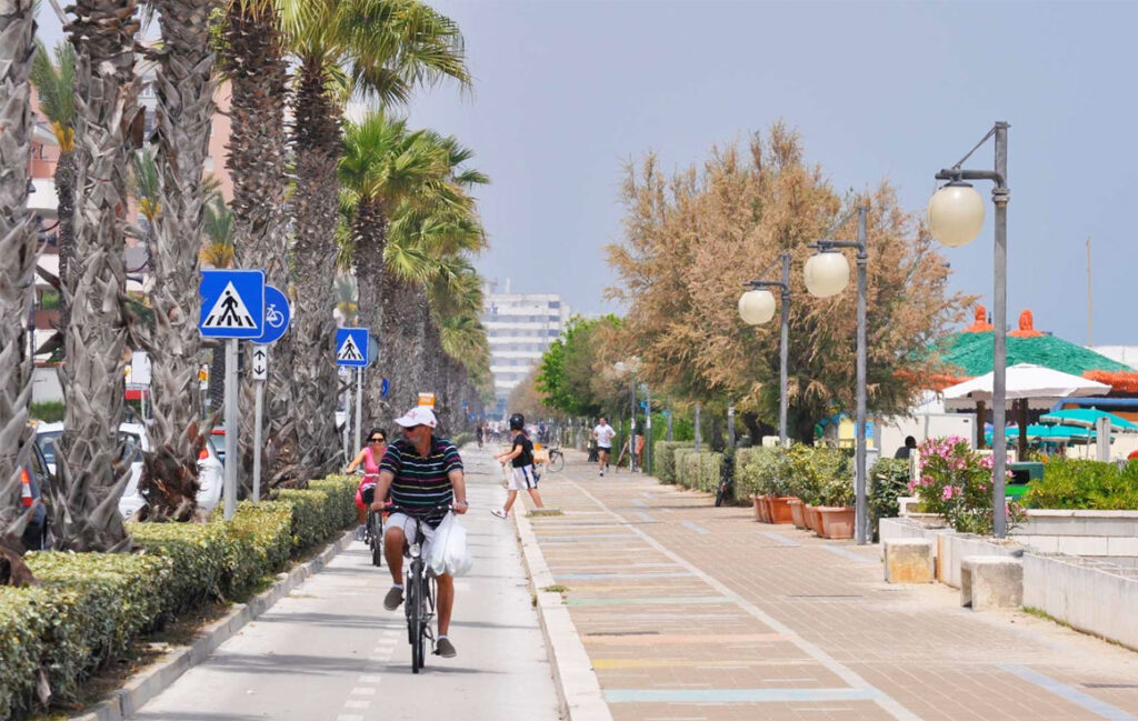 Il lungomare di Pescara