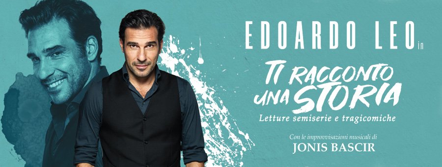 “Ti racconto una storia”, lo spettacolo teatrale di Edoardo Leo il 31 luglio a Pescara